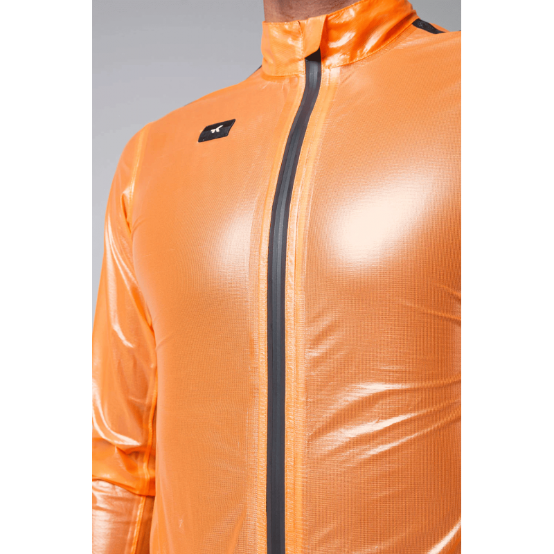 Gobik Pluvia 2.0 Blazing Orange unisex chaqueta ligera impermeable