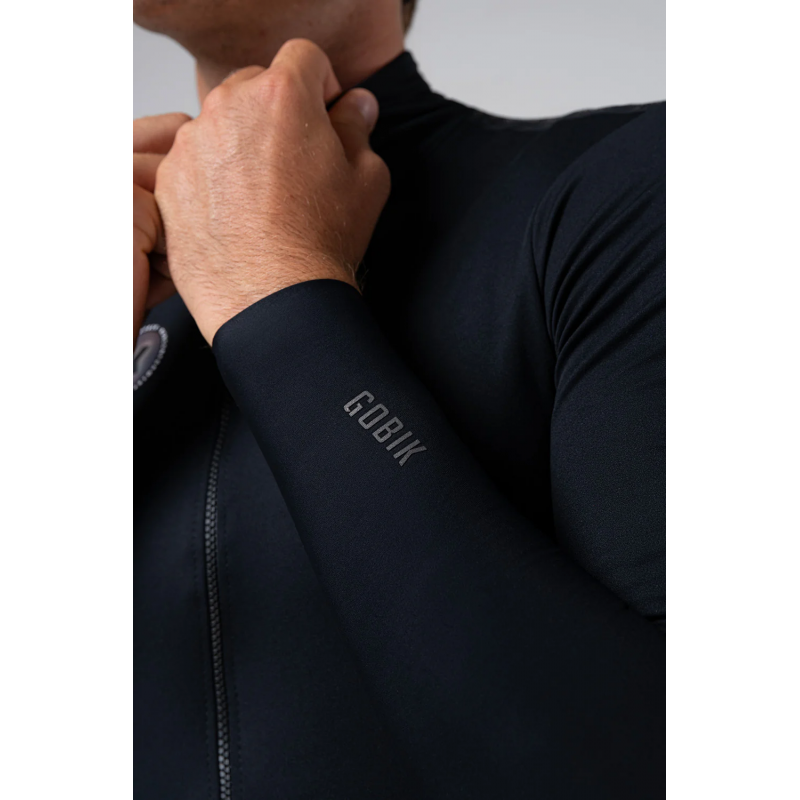 Gobik Haru 2.0 Pitch Black unisex manguitos ligeros térmicos