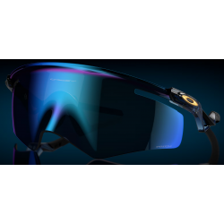 Oakley Qntm Kato Transparent Stonewash lentille Prizm Sapphire 9481D02