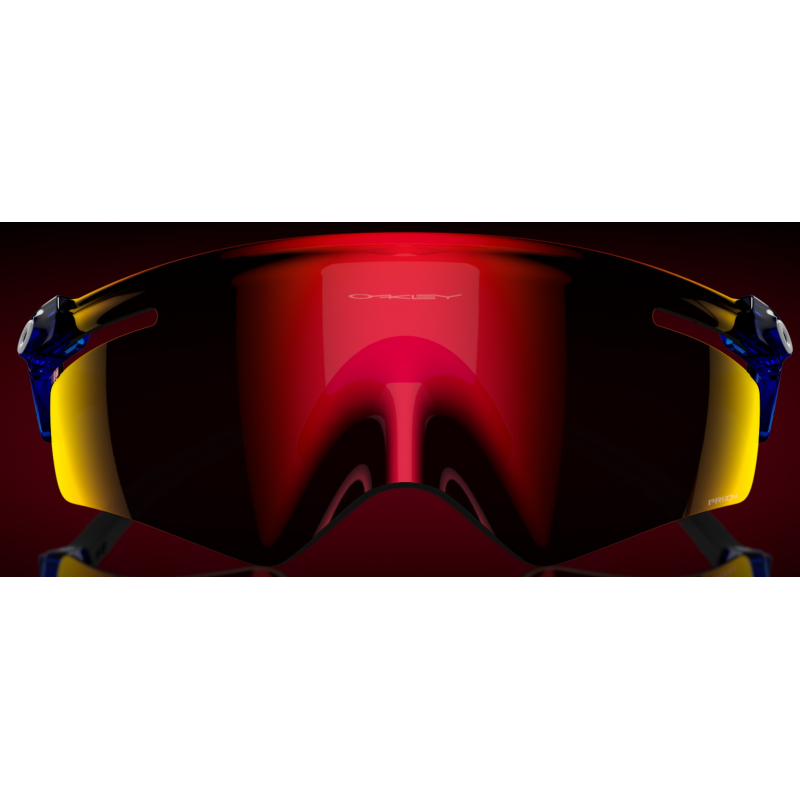 Oakley Qntm Kato Crystal Blue lentille Prizm Ruby OO9481-0556 - expédition 24h