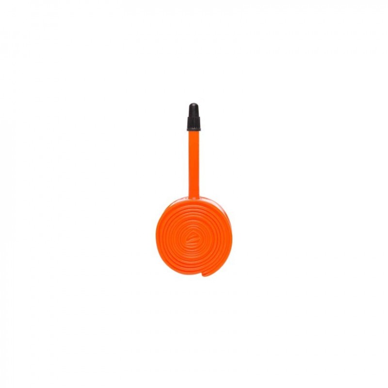 Tubolito Route 700c SV 42mm valve Presta orange tube - expédition 24h