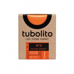 Tubolito Mtb 29" SV Valve Presta 42mm orange chambre - expédition 24h
