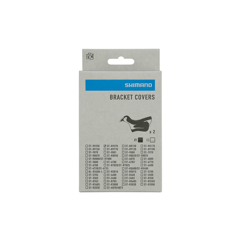Shimano R9270 Goma cubremanetas (Par) negro - envío 24h