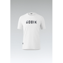 Gobik Native White unisexe t-shirt à manches courtes - expédition 24h