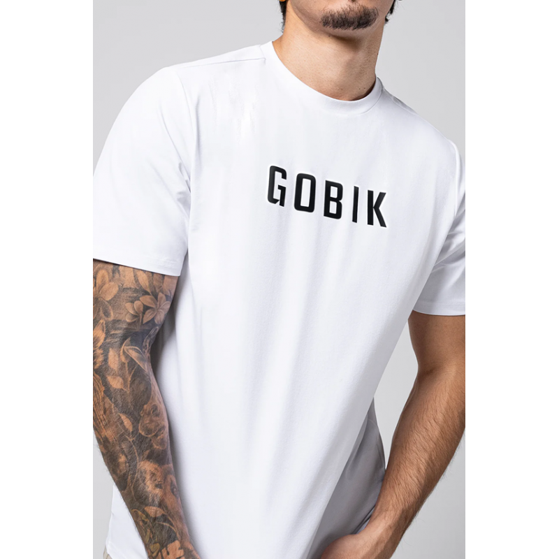 Gobik Native White unisexe t-shirt à manches courtes - expédition 24h