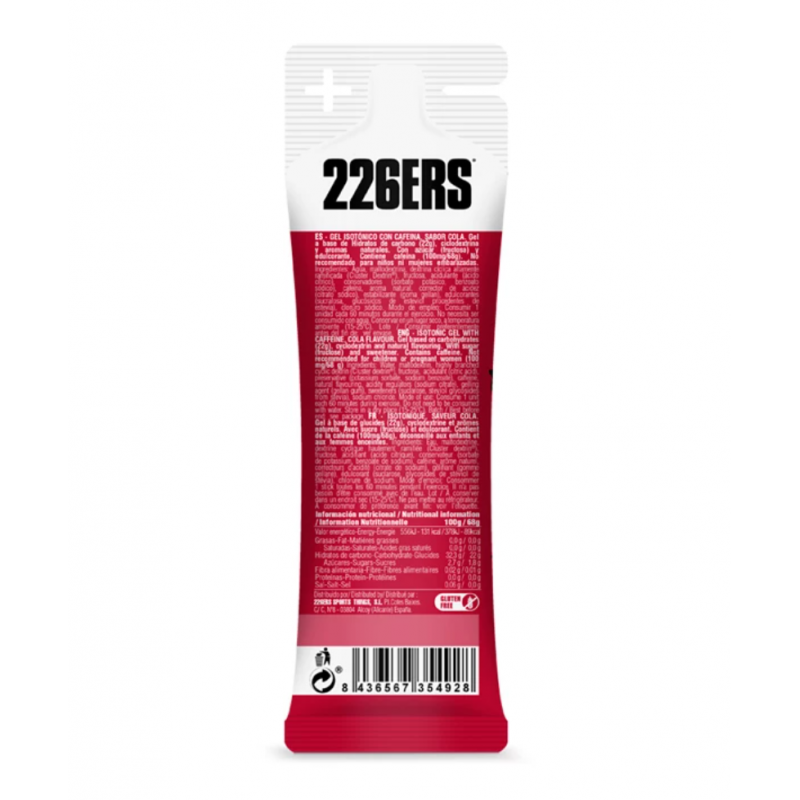 226ers Isotonic 68g gel isotónico energético - envío 24h