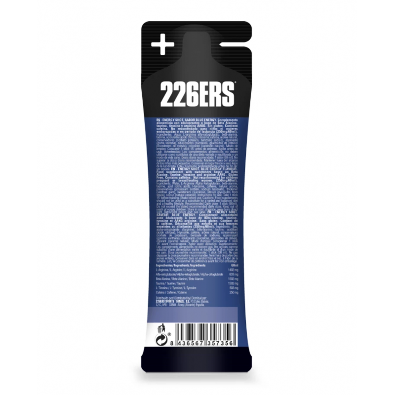 226ers Isotonic 68g gel isotónico energético - envío 24h