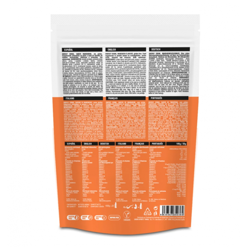 226ers Energy Drink 1000g Boisson Énergétique Rapide - expédition 24h