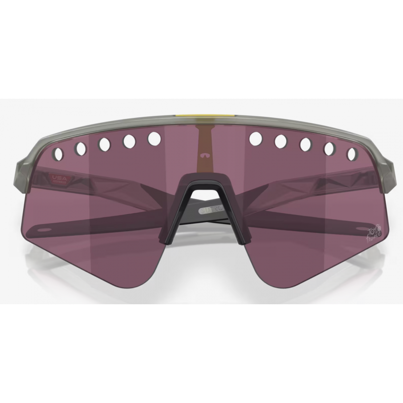 Oakley Sutro Lite Sweep 2025 Tour De France lentille prizm route noire