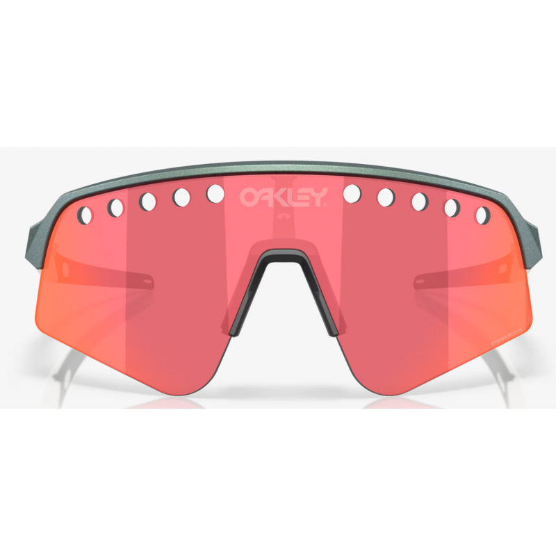 Oakley Sutro Lite Sweep matte silver/blue colorshift prizm trail torch