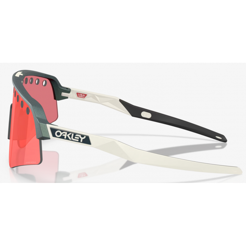 Oakley Sutro Lite Sweep matte silver/blue colorshift prizm trail torch
