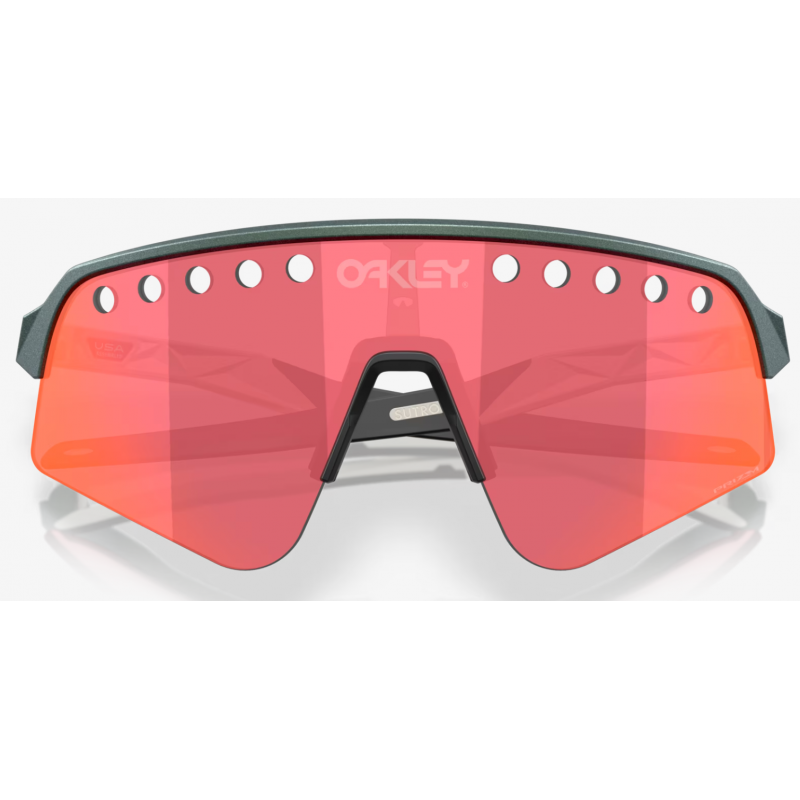 Oakley Sutro Lite Sweep argent mat/bleu changement de couleur prizm trail torch