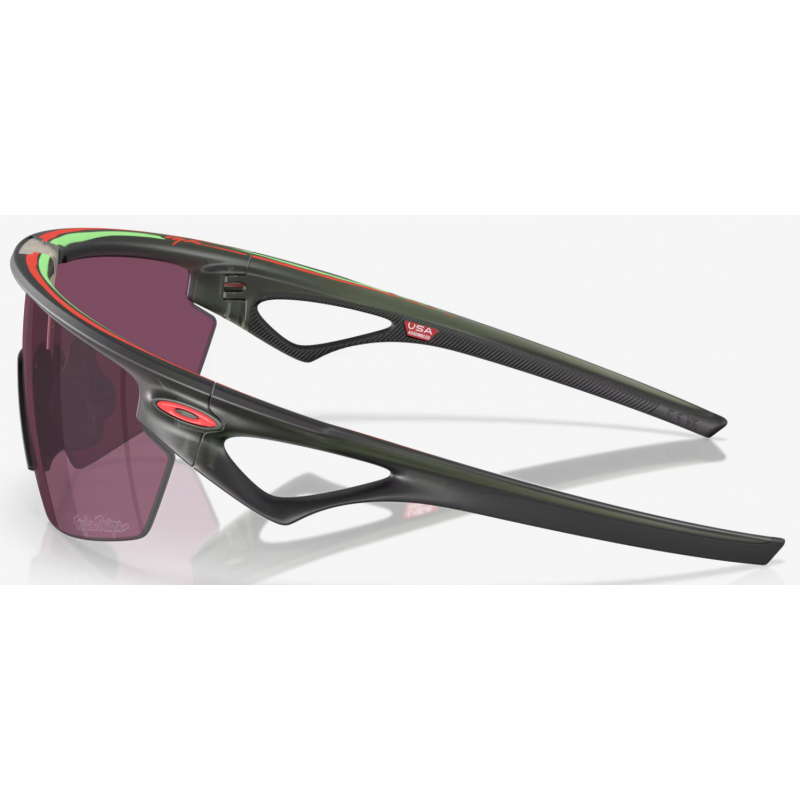 Oakley Spharea Troy Lee Designs Matte Olive Ink prizm road black