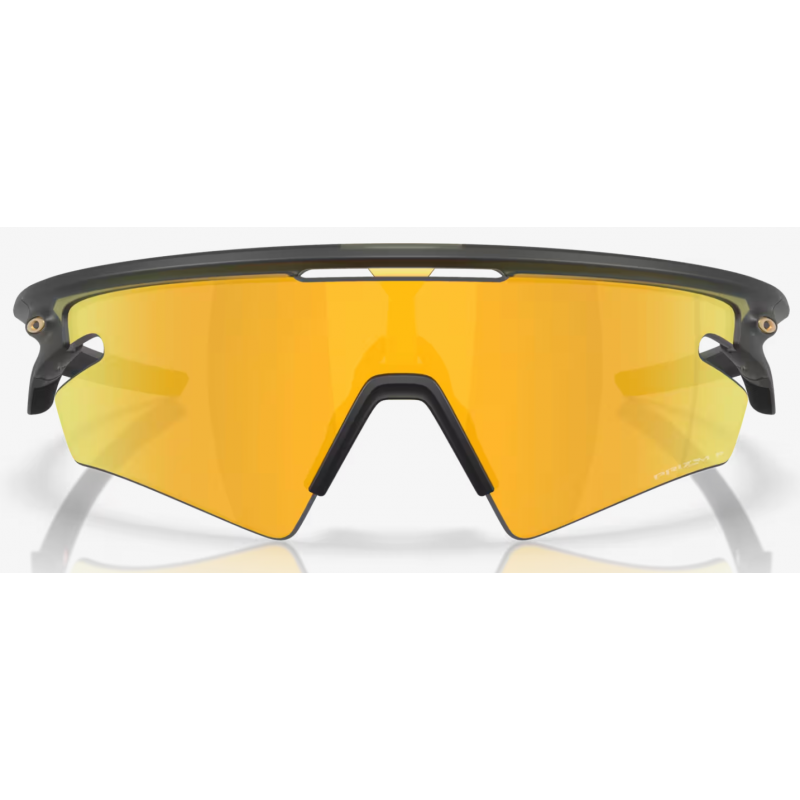 Oakley Sphaera Slash Matte Olive Ink lentille Prizm 24K Polarisée