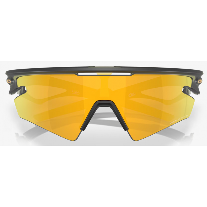 Oakley Sphaera Slash Matte Olive Ink lentille Prizm 24K Polarisée