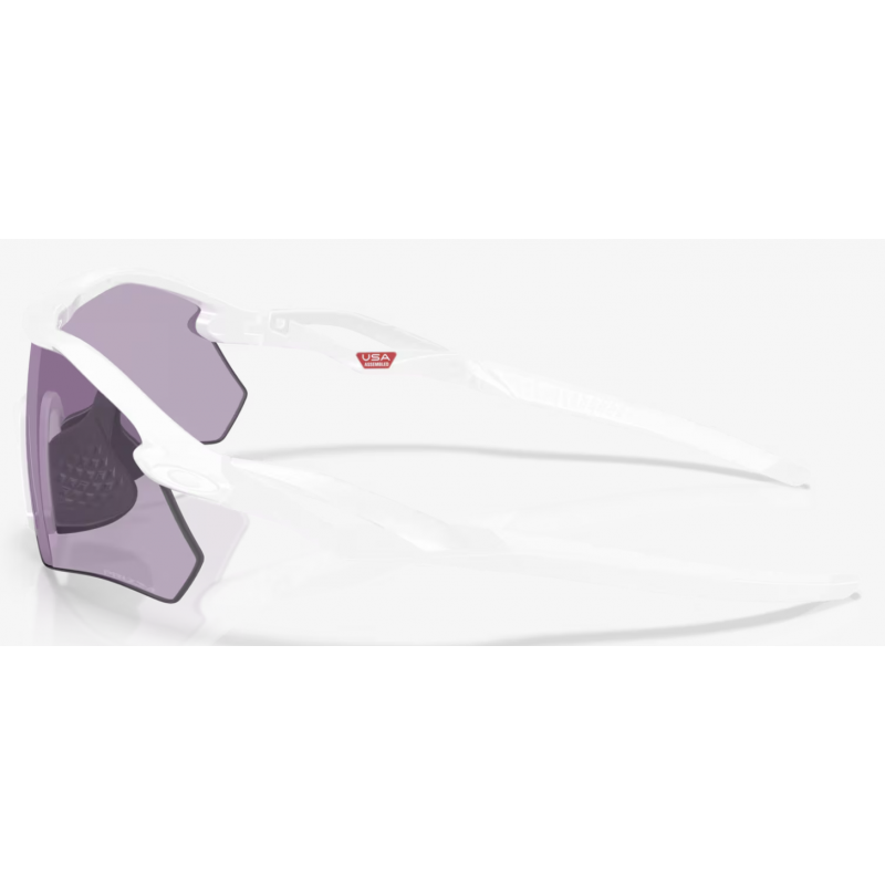 Oakley Radar Plate Polished White lentille Prizm Slate OO9495-0836