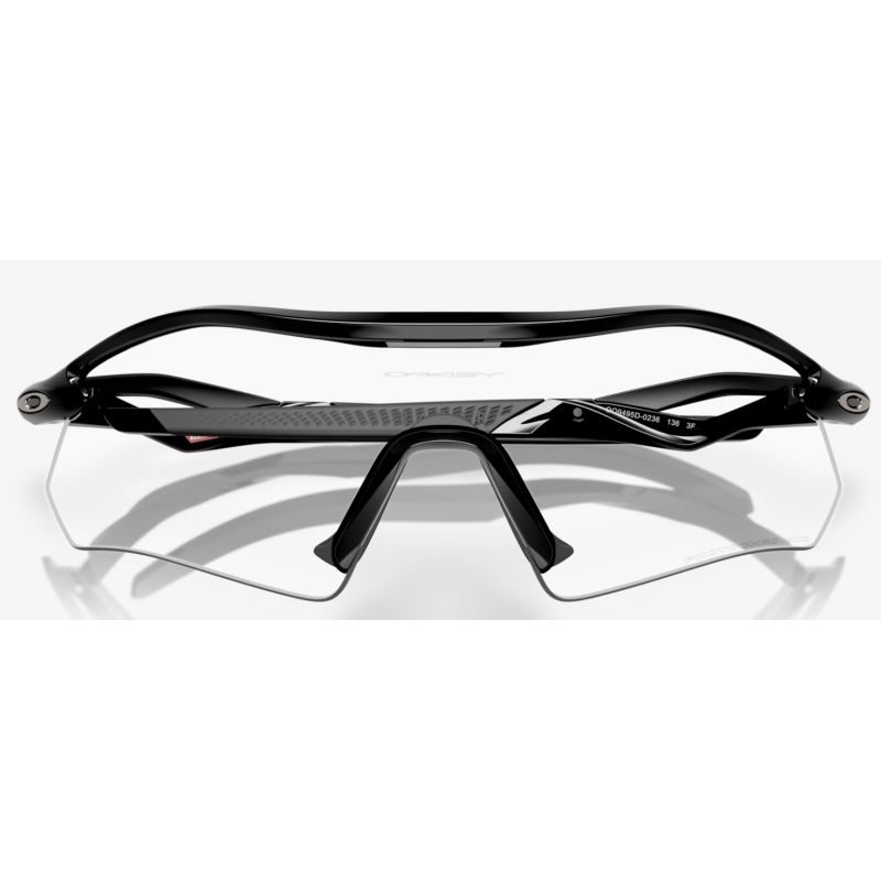 Oakley Radar Plate Polished Black clear black iridium fotocromática