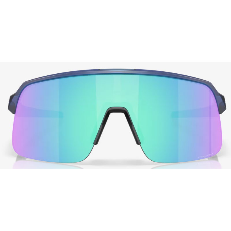 Oakley Sutro Lite S mat transparent bleu lentille prizm saphir 949603