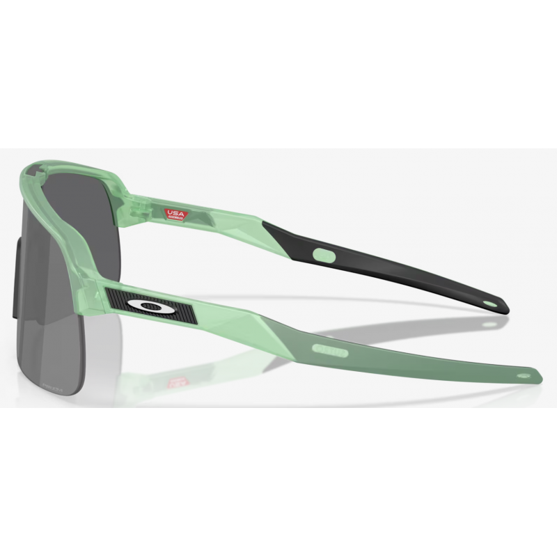 Oakley Lite S Matte Transparent Jade lentille prizm noir OO9496-1134