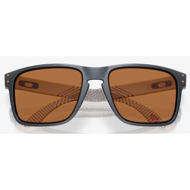 Oakley Holbrook XL Forge Collection bleu acier prizm bronze polarisé