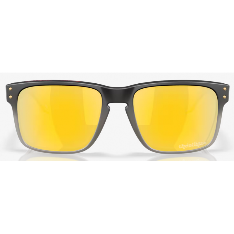 Oakley Holbrook Troy Lee Designs Black Fade lente prizm 24k polarized
