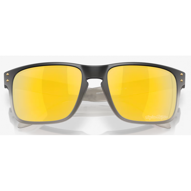 Oakley Holbrook Troy Lee Designs Noir Dégradé lentille prizm 24k polarisée