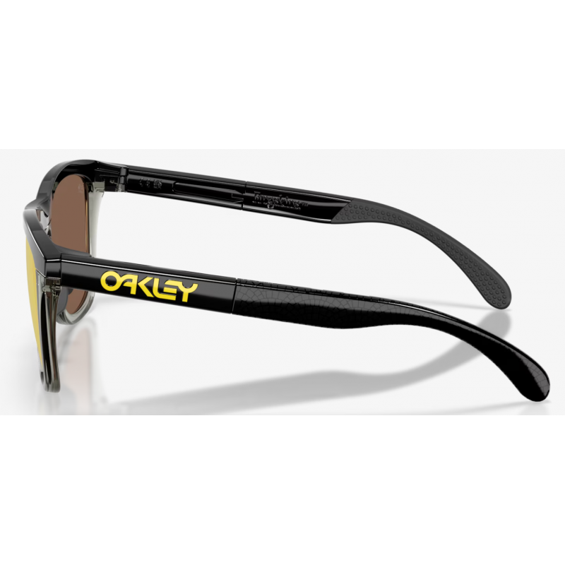 Oakley Frogskins Range Tour De France matte black lente prizm 24k pol