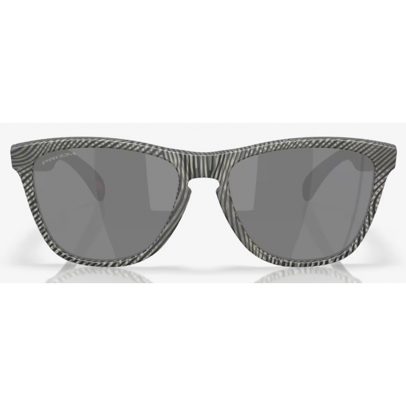 Oakley Frogskins Night Mission matte grey ink fingerprint prizm black