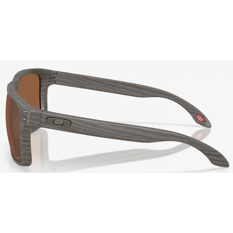 Oakley Holbrook XXL bois grain lentille prizm tungstène polarisée 948708