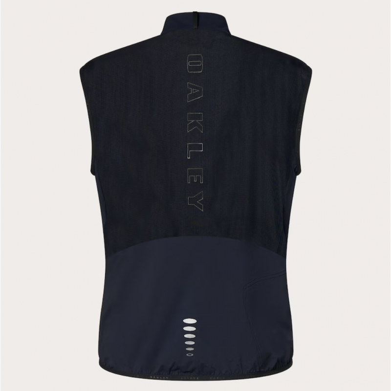 Oakley Endurance Packable Wind Vest 2.0 negro chaleco cortaviento