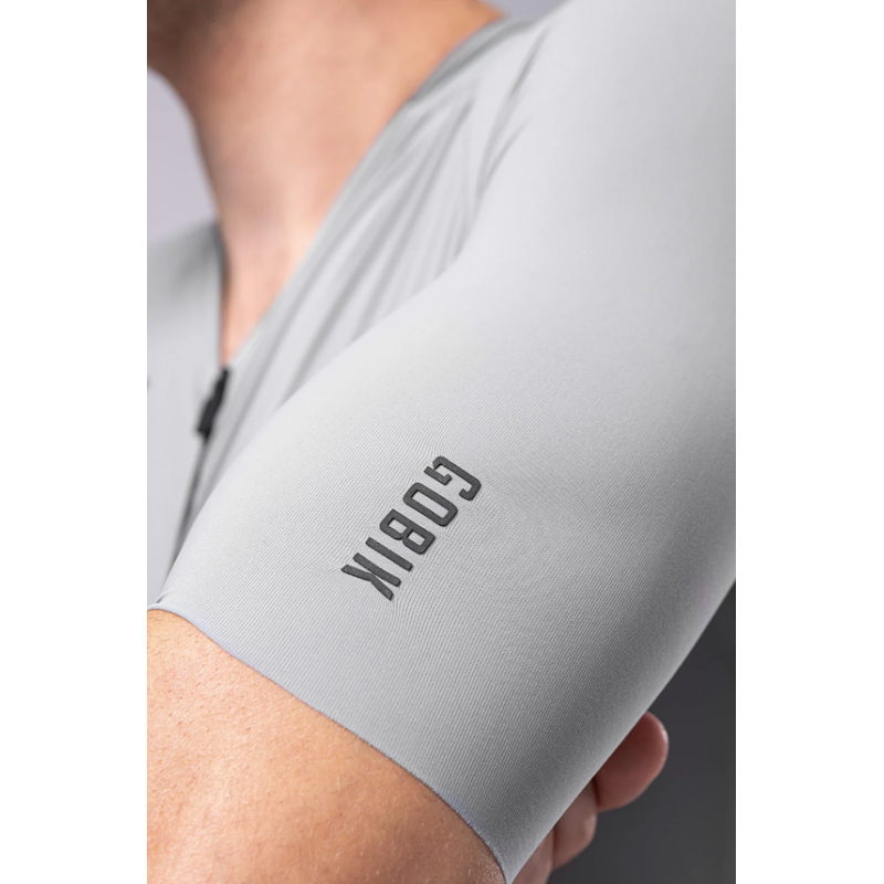 Gobik Cx Solid Cedar Check maillot unisexe à manches courtes - expédition 24h