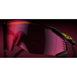 Oakley Velo Kato TDF 2025 noir mat lentille Prizm Road OO9501-0852
