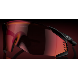 Oakley Velo Kato Matte Black lente Prizm Trail Torch OO9501-0652