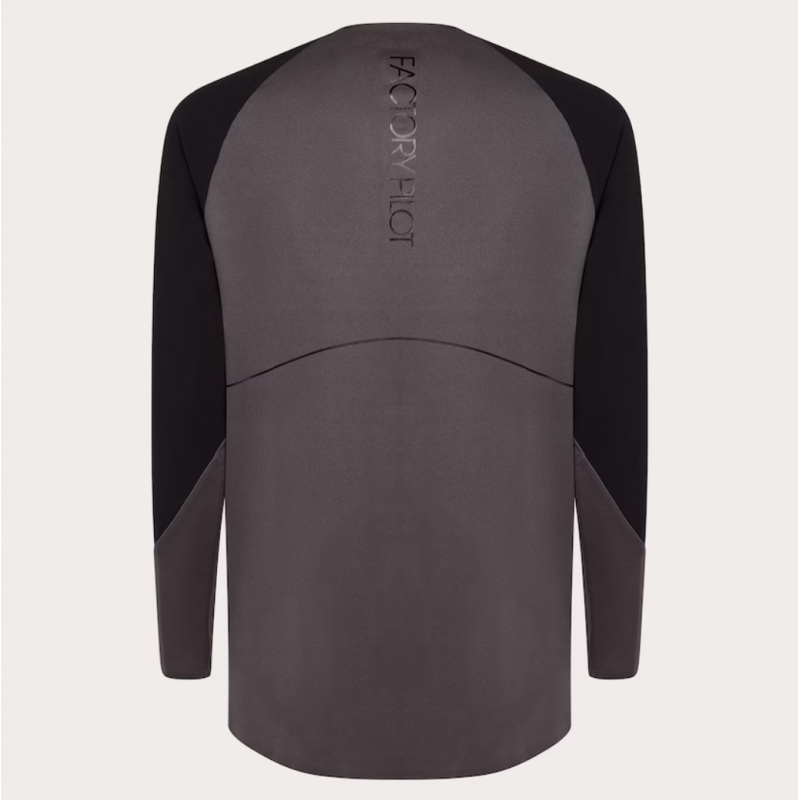 Oakley Maven Scrub Ls noir/gris t-shirt à manches longues - expédition 24h