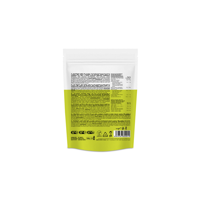 226ers Pré Workout 300g citron - expédition 24h