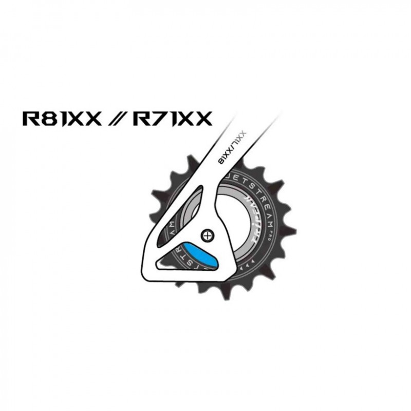Tripeak Full Ceramic Shimano (Ultegra-105) 12v road 12-18 negro