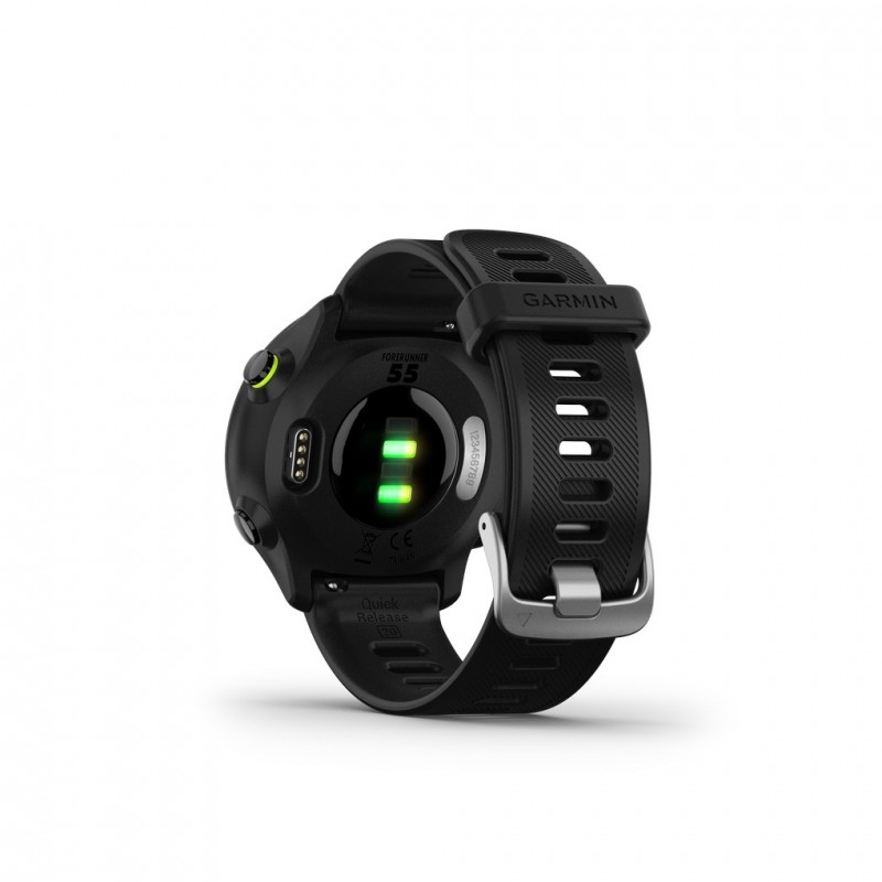 Garmin Forerunner 55 noir | Montre GPS pour la course avec entraînement adaptatif