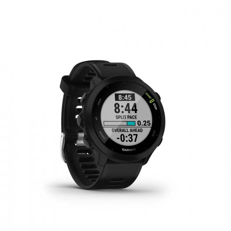 Garmin Forerunner 55 noir | Montre GPS pour la course avec entraînement adaptatif