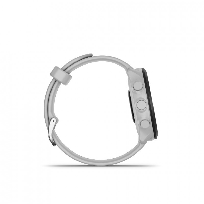 Garmin Forerunner 55 blanc | Montre GPS pour la course avec entraînement adaptatif