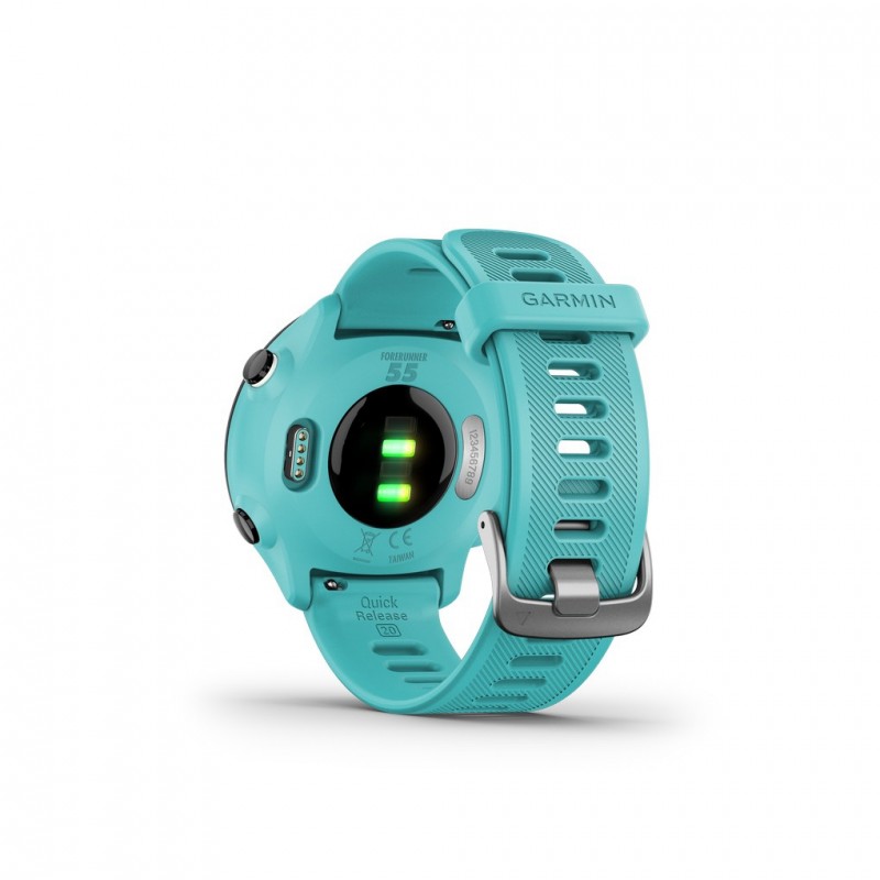 Garmin Forerunner 55 turquoise | Montre GPS pour la course avec entraînement adaptatif