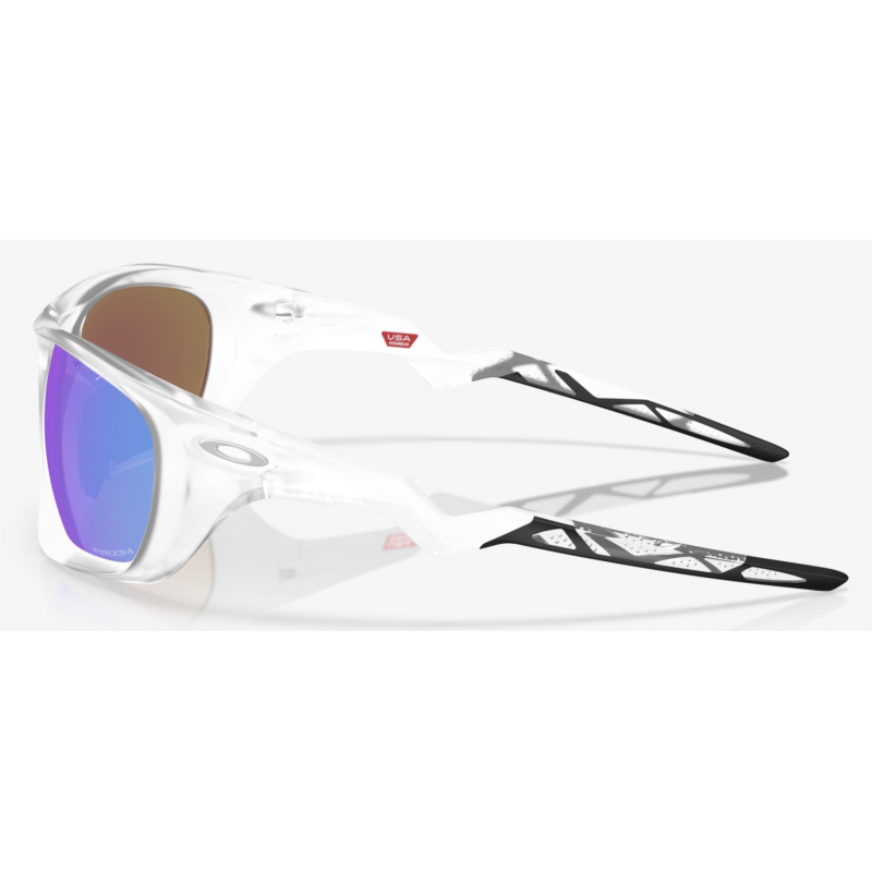 Oakley Lateralis Matte Clear lentille Prizm Sapphire OO9431-0660