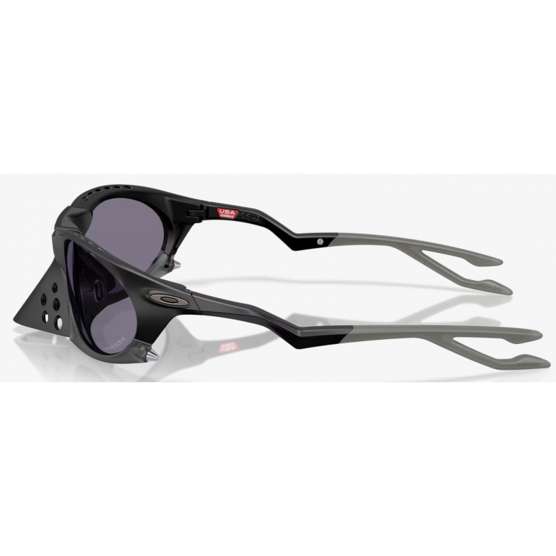 Oakley Plantaris Matte Black lentille Prizm Grey OO9437-0163 - expédition 24h