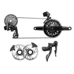 Sram Force E-Tap E1 Axs 2x Hidro Flat Mount CL grupo completo