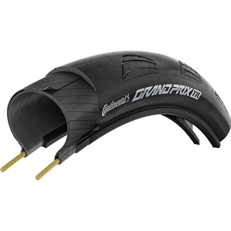 Continental Grand Prix TR Tubeless Ready pliable noir - expédition 24h