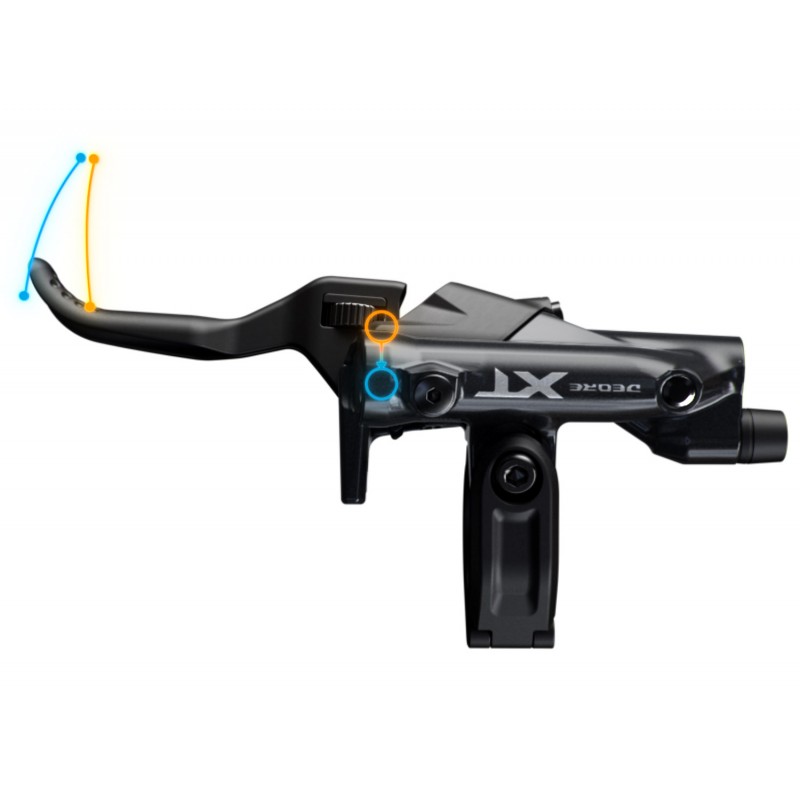 Shimano XT BL-M8200/BR-M8200 – Juego de frenos potentes y fiables