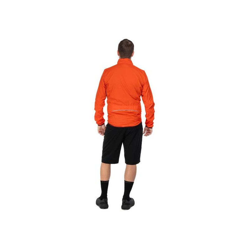 Chaqueta Cortaviento Cube CMPT Roja | Ligera y Resistente ciclismo