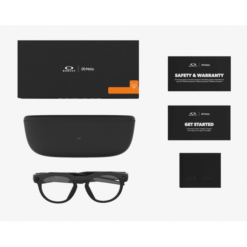 Oakley Meta Hstn lentille noire Clear OW8002-0751 - expédition 24h