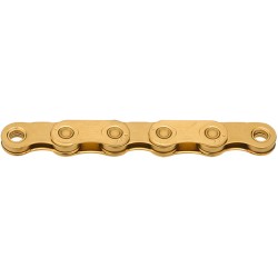 Kmc X Flat Tin Gold Waxed de 12/13 vitesses chaîne - expédition 24h