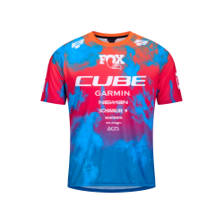 Rfr X Actionteam camiseta manga corta para Mtb azul/rosa/naranja