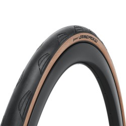Continental Grand Prix TR Tubeless Ready pliable noir/marron